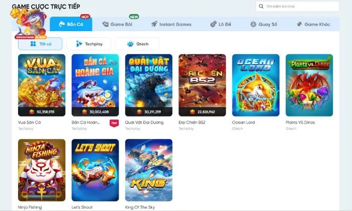 Giới thiệu thông tin tổng quan về sảnh game bắn cá 8LIVE