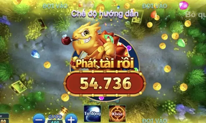 Bắn cá NET88 Khi bắn cá nên chọn bắn những mục tiêu cá mới xuất hiện