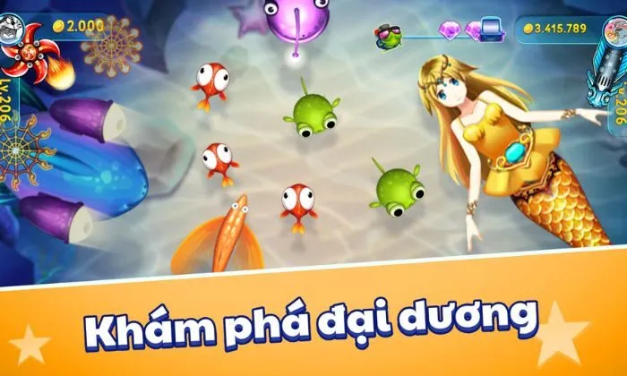 Hack ica Tập trung săn các loại cá có giá trị cao nhận thưởng khủng